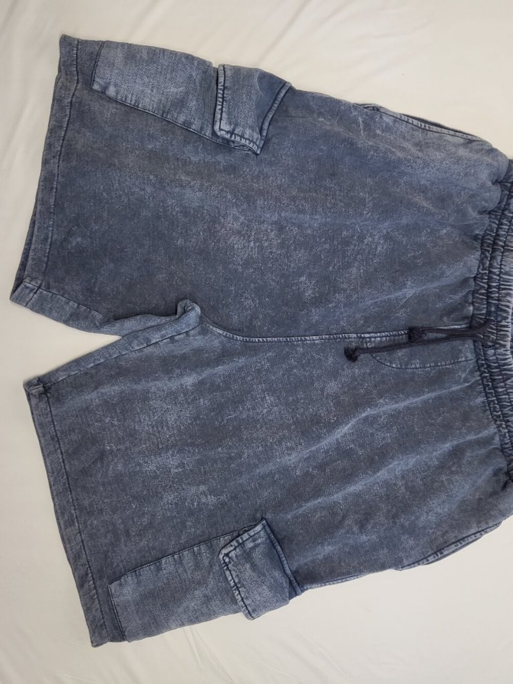 Another Influence Mens Fleece Shorts Cargo XL Pull On Drawstring Elastic Waist
